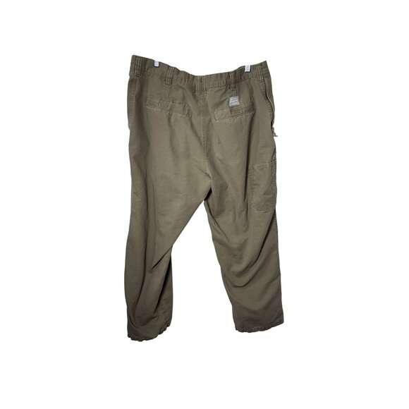 Columbia Mens Khaki Cargo Pants 40W x 30L Cotton Relaxed Fit Durable Outdoor Wea - Picture 5 of 7